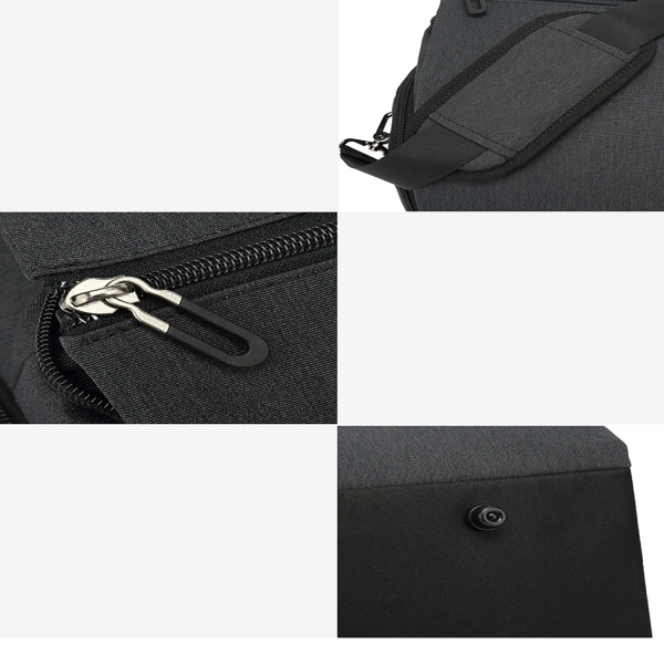 Large-capacity crossbody and hand-held travel bag