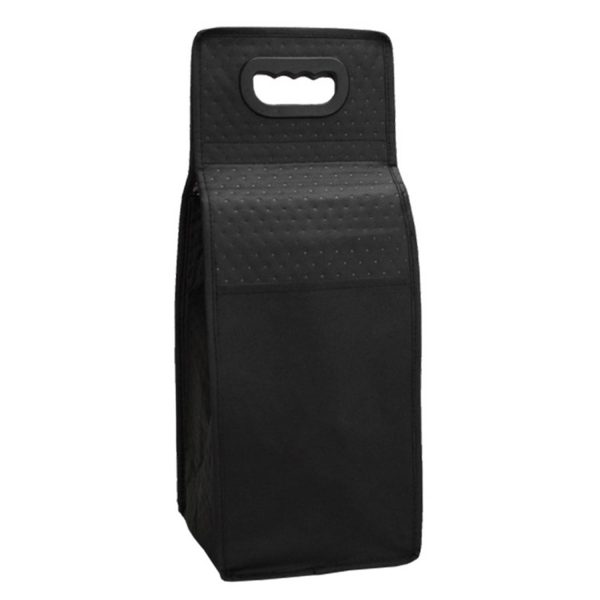 4 Bottle Non-Woven Insulated Wine Bag w/ Handle