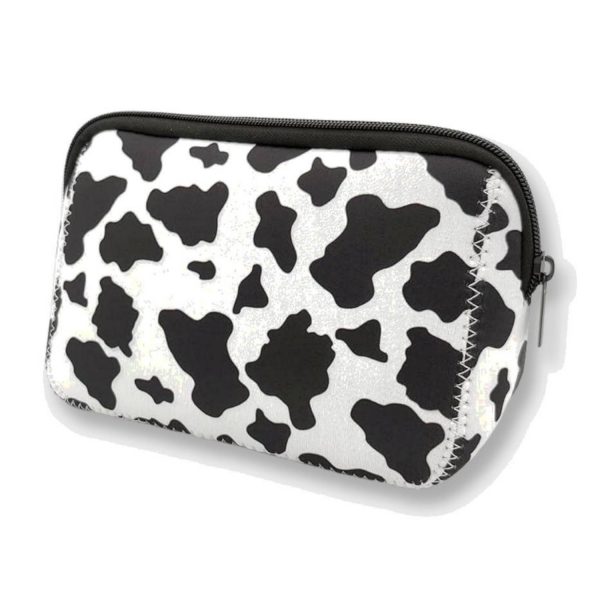 Waterproof Nylon Cosmetic Bag w/ Zipper