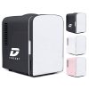 4L Portable Mini Mirrored Multi-Function Fridge