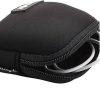 2 Pack Mini Neoprene Travel Pouches w/ Carabiner