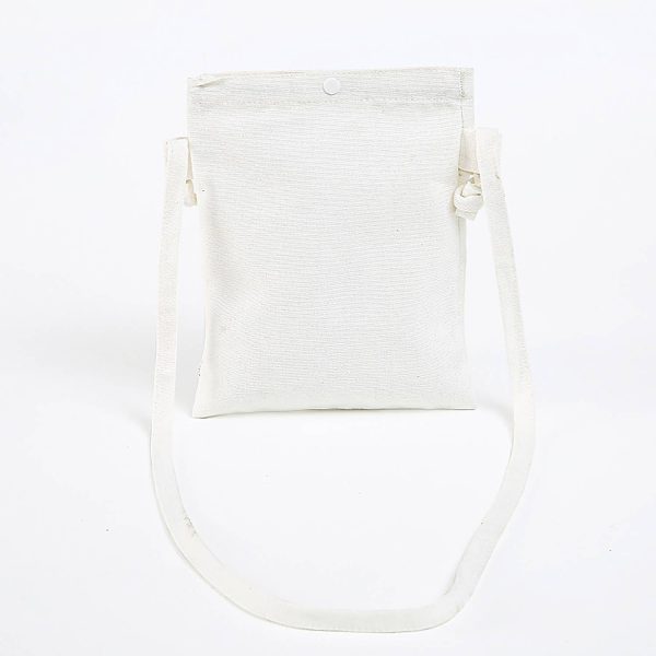 Custom Logo Mini Canvas Crossbody Shoulder Bag