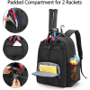 Tennis Backpack With Separate Shoe Space