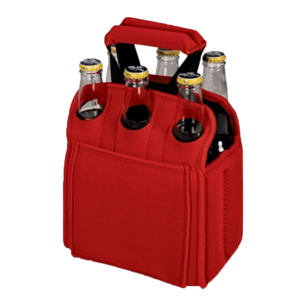 Neoprene 6 bottle handbag wine carriers