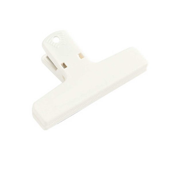 4 inch Plastic Clip - Transparent File & Snack Bag Sealer