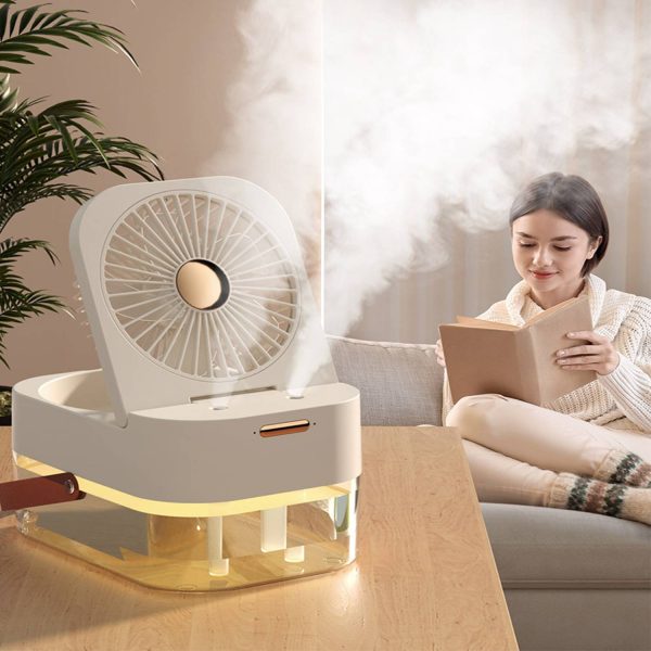 Humidify The Spray Table Fan