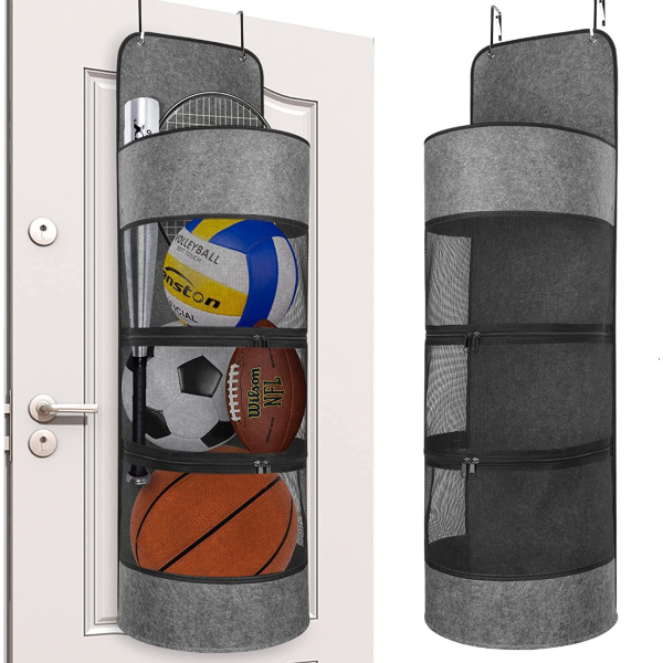 Door Hanging Sports Equipment Organizer