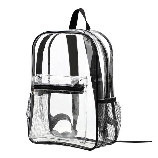Adjustable Straps PVC Waterproof Clear Backpack