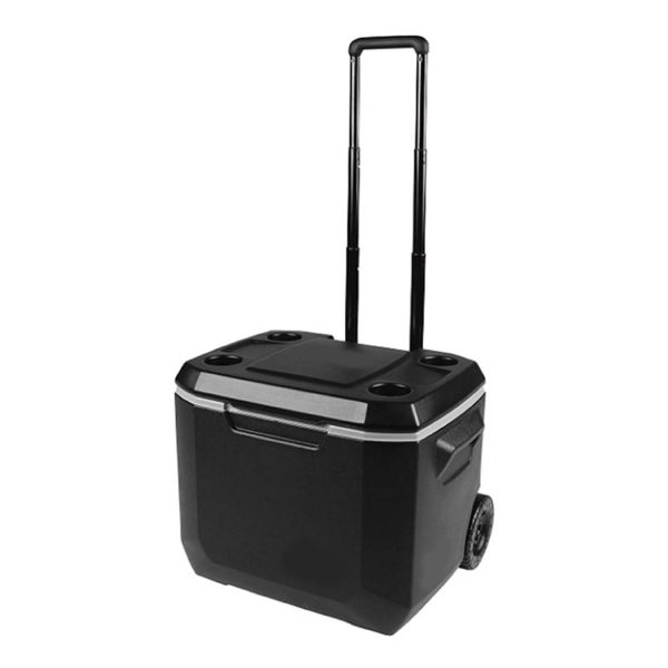 50L Rolling Cooler Box –Insulated Portable Chest for Camping