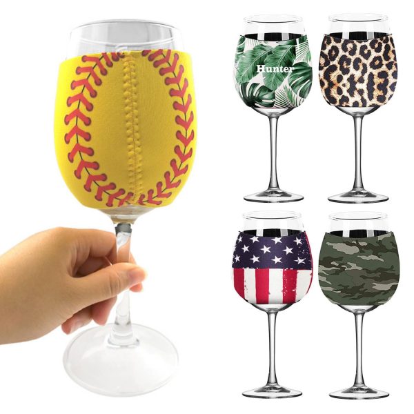 Rubber Wine glass sleeve cup holder