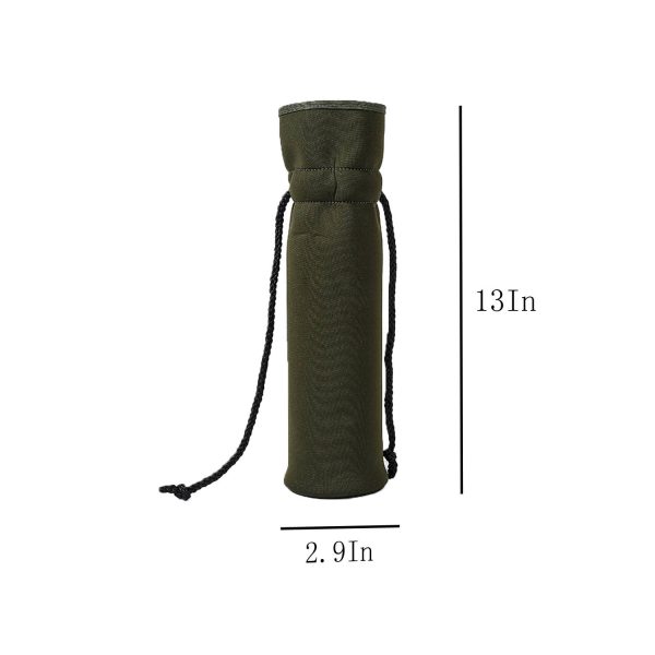 1 Bottle neoprene wine drawstring bag