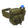 Outdoor Tactical Waist Slip Pack With Water Bottle Holder