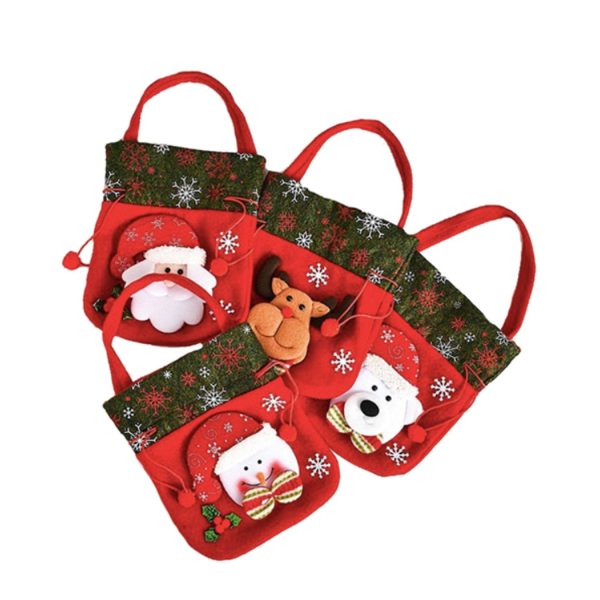 Christmas Drawstring Gift Bags