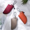 cowhide waist-hanging car key case