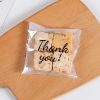 2.75x2.75", 4x4", 5x5" Self-Sealing ‘Thank you’ Bags