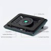 RGB Laptop Cooling Pad with Turbo Fan & Adjustable Stand