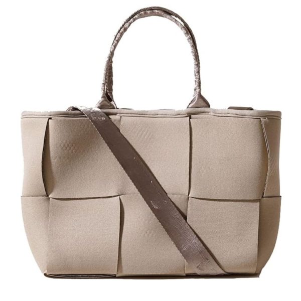 Neoprene Patchwork Design Crossbody Tote Bag for Daily Use