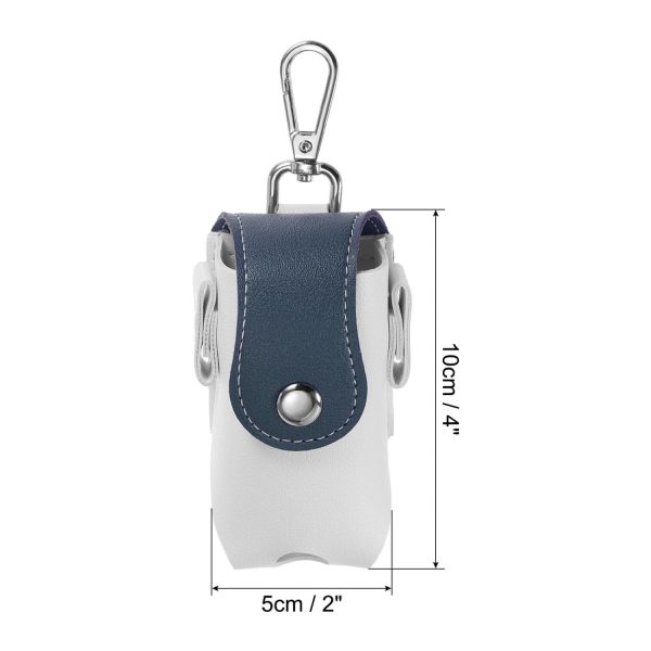 PU Leather Golf Ball Waist Bag w/ Buckle