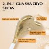 Stainless Steel Facial Massage Cold Compress Ice Wave Ball