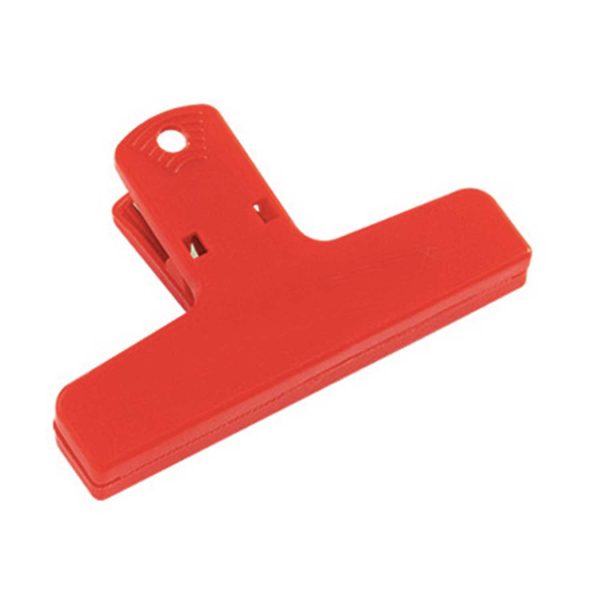 4 inch Plastic Clip - Transparent File & Snack Bag Sealer