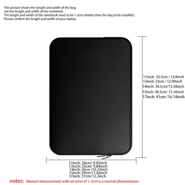 Waterproof Neoprene Laptop Bag w/ Small Case