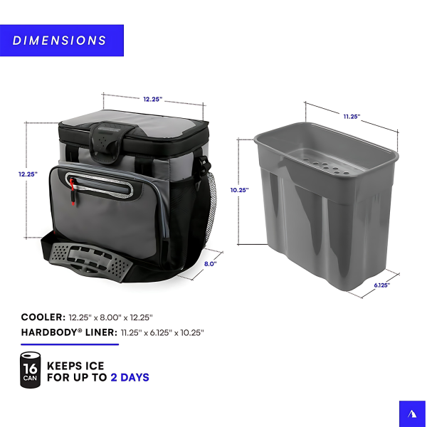 10L Insulated Oxford Cooler Bag – Thickened & Large-Capacity