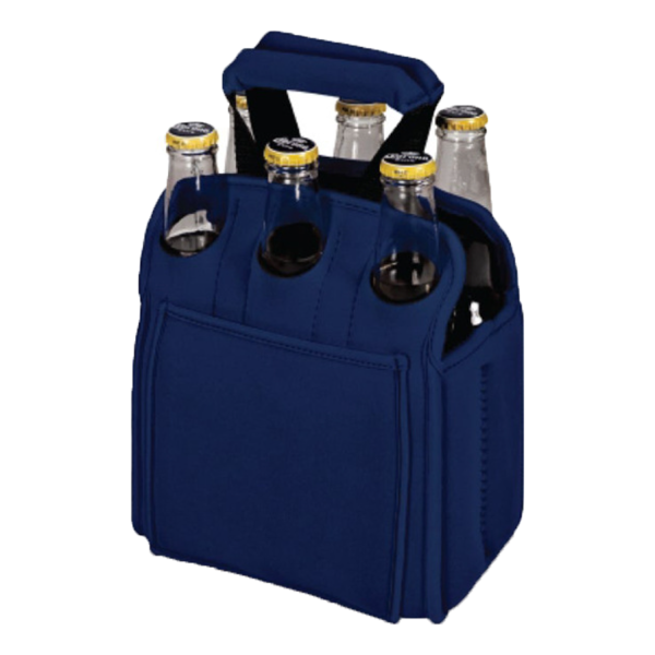 Neoprene 6 bottle handbag wine carriers