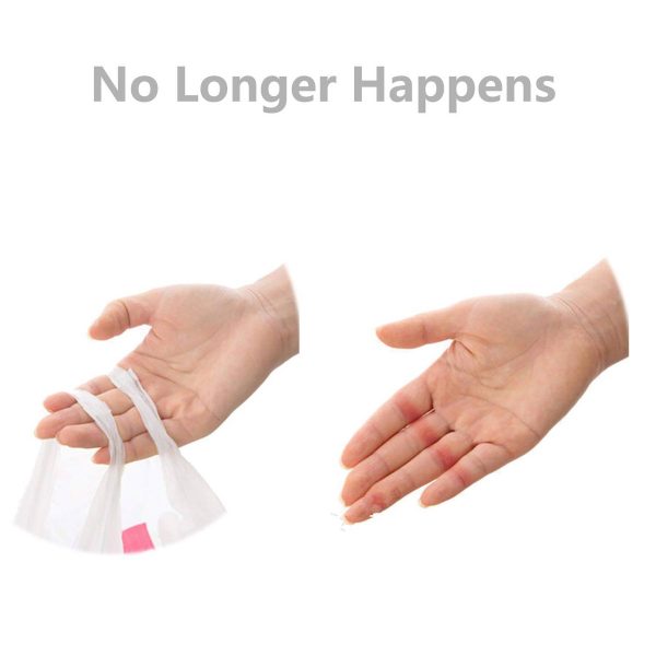 Silicone Handle Plastic Bag Holder Carrier For Shopping