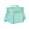 10L Oxford Insulated Lunch Cooler Bag for Picnics w/ Handle