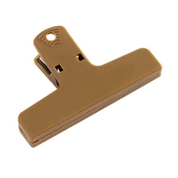 4 inch Plastic Clip - Transparent File & Snack Bag Sealer