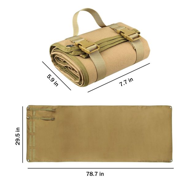 Foldable Waterproof Nylon Shooting Mat for Outdoors