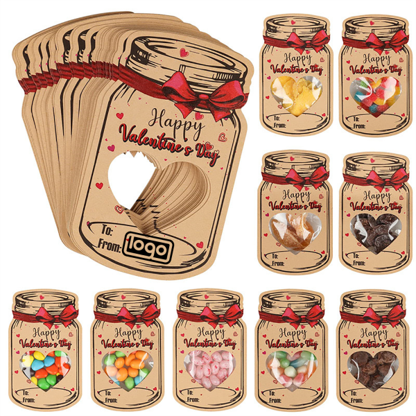 Creative greeting card candy bag