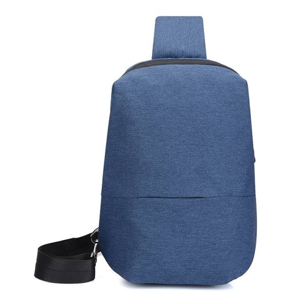 Men and women leisure simple casual chest bag backpack