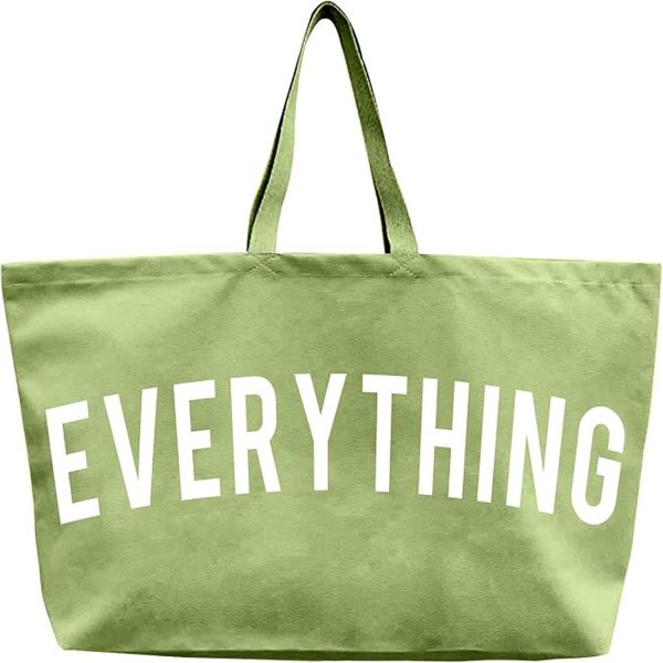 Large Capacity Portable Canvas Tote Bag