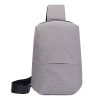 Men and women leisure simple casual chest bag backpack
