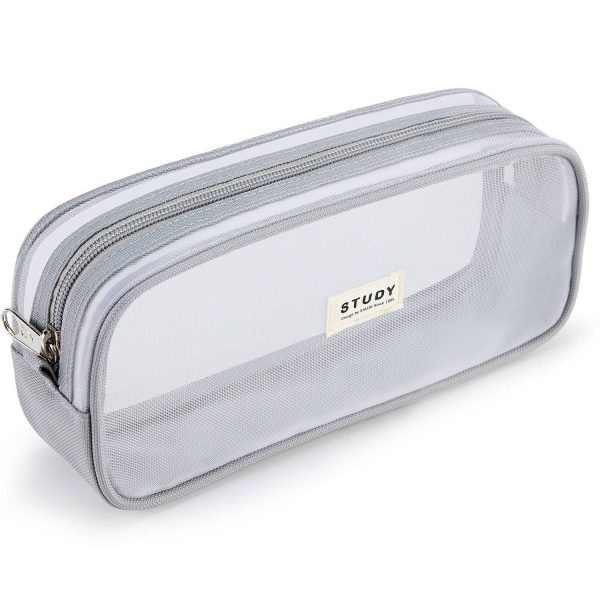 Mesh Large Capacity Pencil Pouch