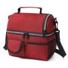 9L Double Decker Oxford Insulated Cooler Lunch Bag