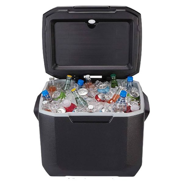 50L Rolling Cooler Box –Insulated Portable Chest for Camping