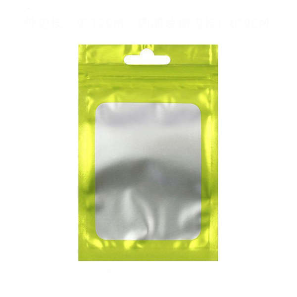 Resealable Mylar Bags w/ Clear Window