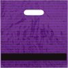 9" x 12" Die Cut Handle Plastic Bag