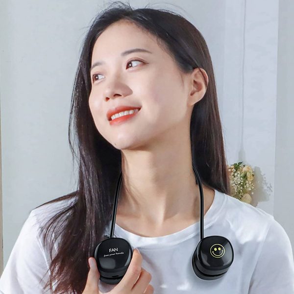 Rechargeable Folding Cooling Neck Electric Mini Fan