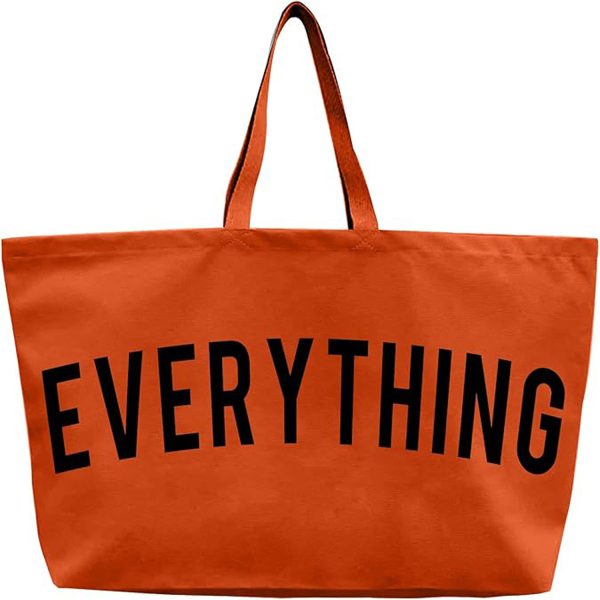 Large Capacity Portable Canvas Tote Bag