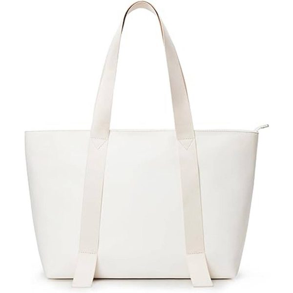 Large Capacity Nylon Tote Bag w/ Zipper Pocket