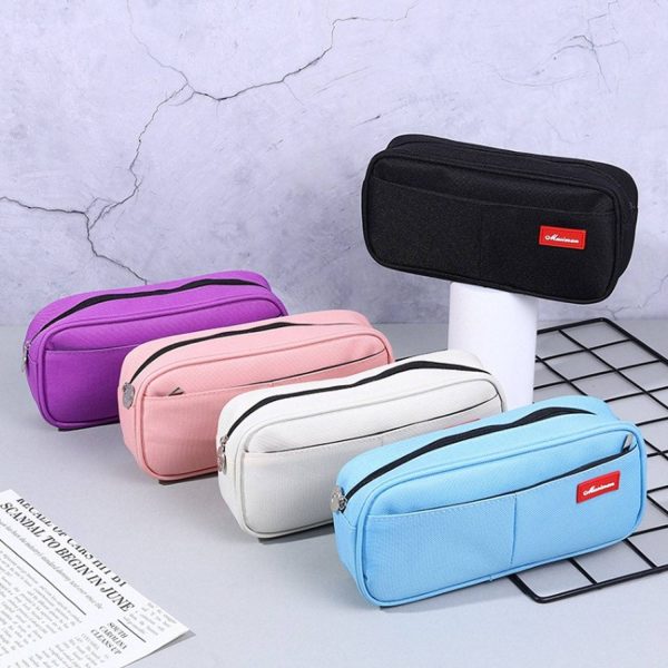 Large Capacity Zipper Pencil Case