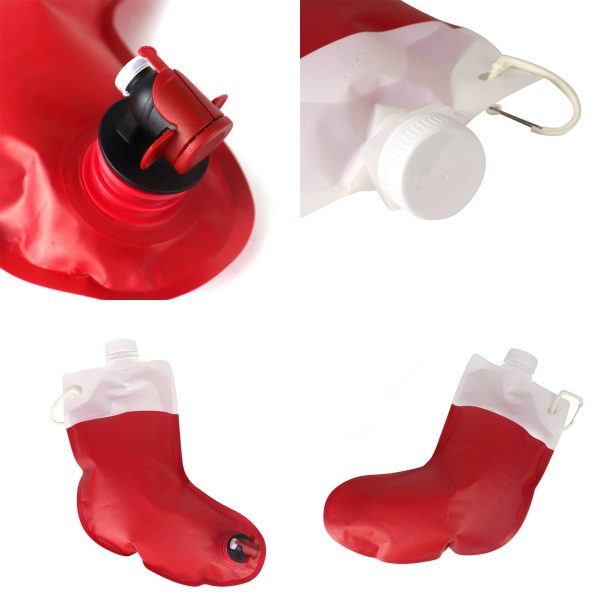 Polyethylene (Pe) Christmas stocking hydration bladders