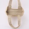 Handwoven Paper Rope Beach Tote Bag w/ Polyester Lining