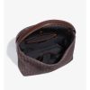 Vintage PU Leather Tote Bag w/ Detachable Strap