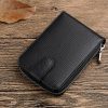 PU Leather Zipper Coin Purse