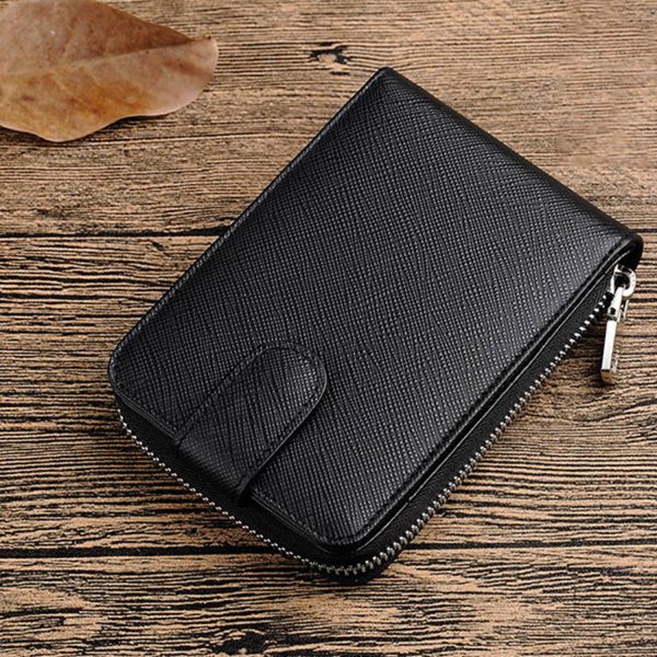 PU Leather Zipper Coin Purse
