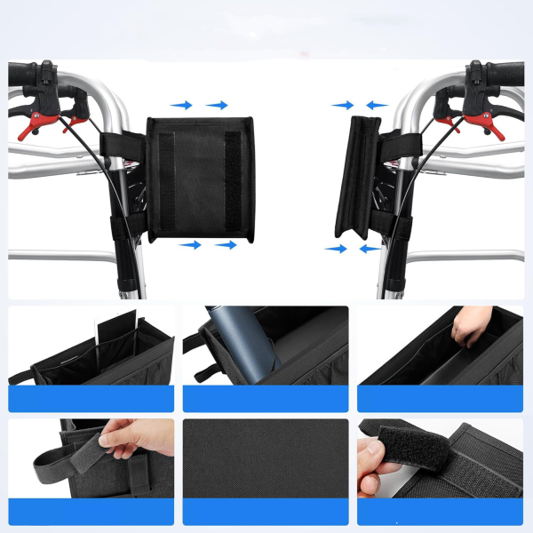 Large Capacity Foldable Oxford Walker Storage Bag